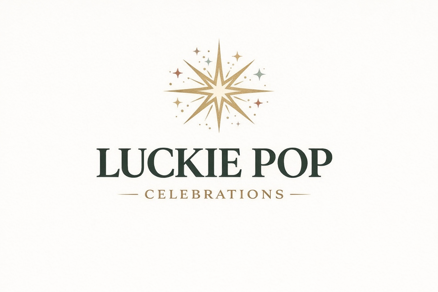 Luckie Pop Celebrations logo